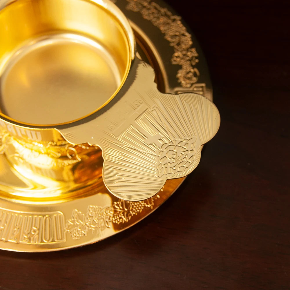 3pcs Eastern Orthodox Holy Oil Ritual Mass Supplies