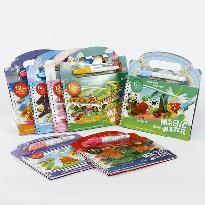 Montessori - Magical Water Painting Book - Shop Jobie