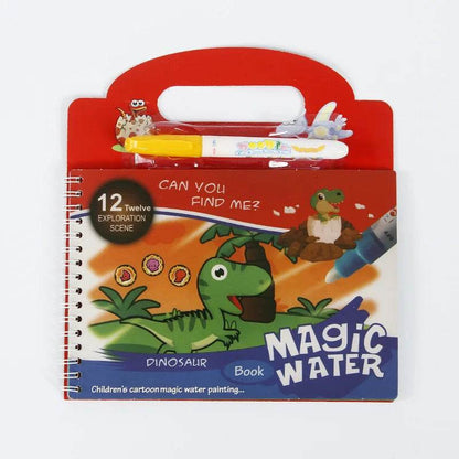 Montessori - Magical Water Painting Book - Shop Jobie