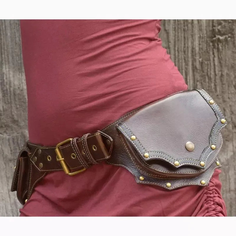 Medieval Steampunk Utility Waist Belt
