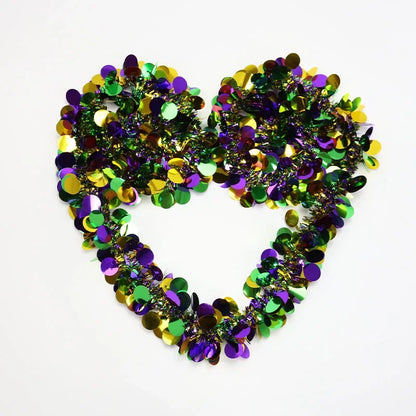 2M Mardi Gras Tinsel Garland