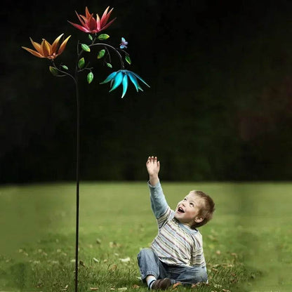 Wind Spinner - Butterflies & Flowers - Shop Jobie