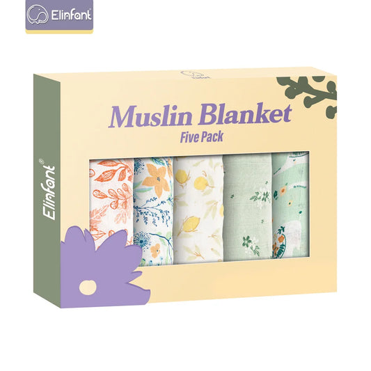 5pc Muslin Blanket