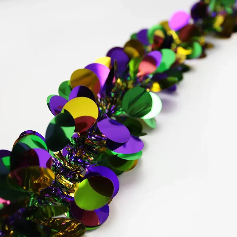 2M Mardi Gras Tinsel Garland