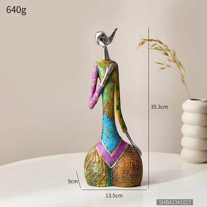 Exotic Abstract Art Woman Figurine - Shop Jobie