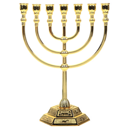 Menorah 7-Branch Jerusalem Temple