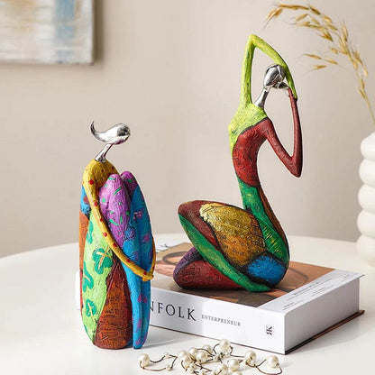 Exotic Abstract Art Woman Figurine - Shop Jobie