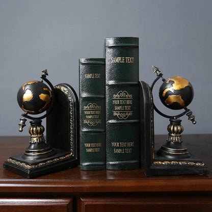 Bookends - Old World Retro Planet - Shop Jobie