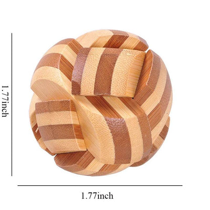 3D Wooden Puzzle IQ Brain Teaser - Shop Jobie