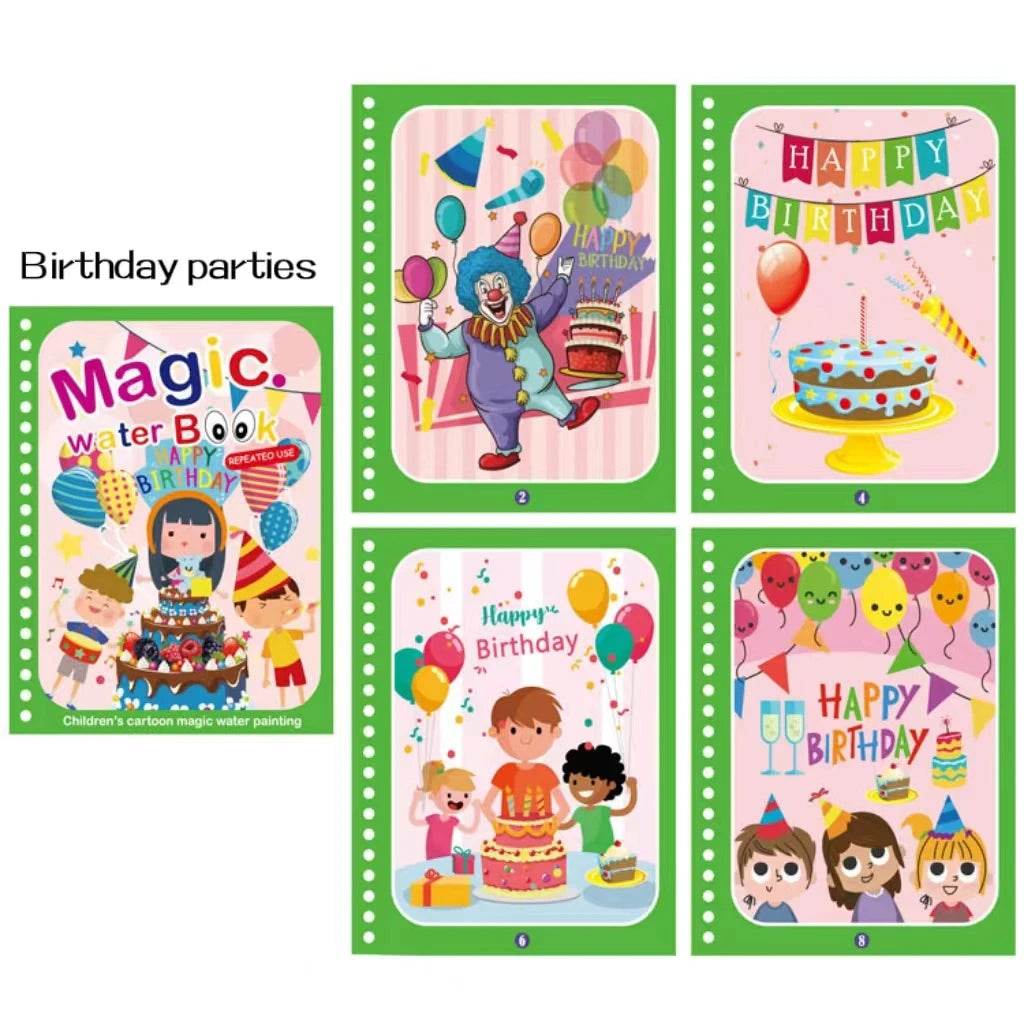 Montessori - Magic Water Book - Shop Jobie