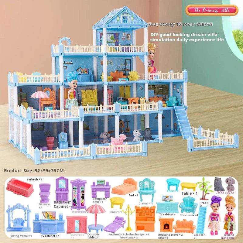 3D DIY Dream Princess Castle - Shop Jobie