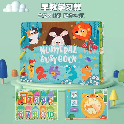 Montessori - Busy Book Stickers, Puzzles, & Games - Shop Jobie