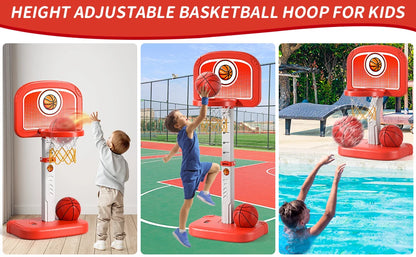 Basketball Hoop for Kids - Indoor/Outdoor