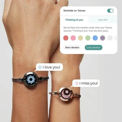 Couples Long Distance Touch Bracelets - Shop Jobie