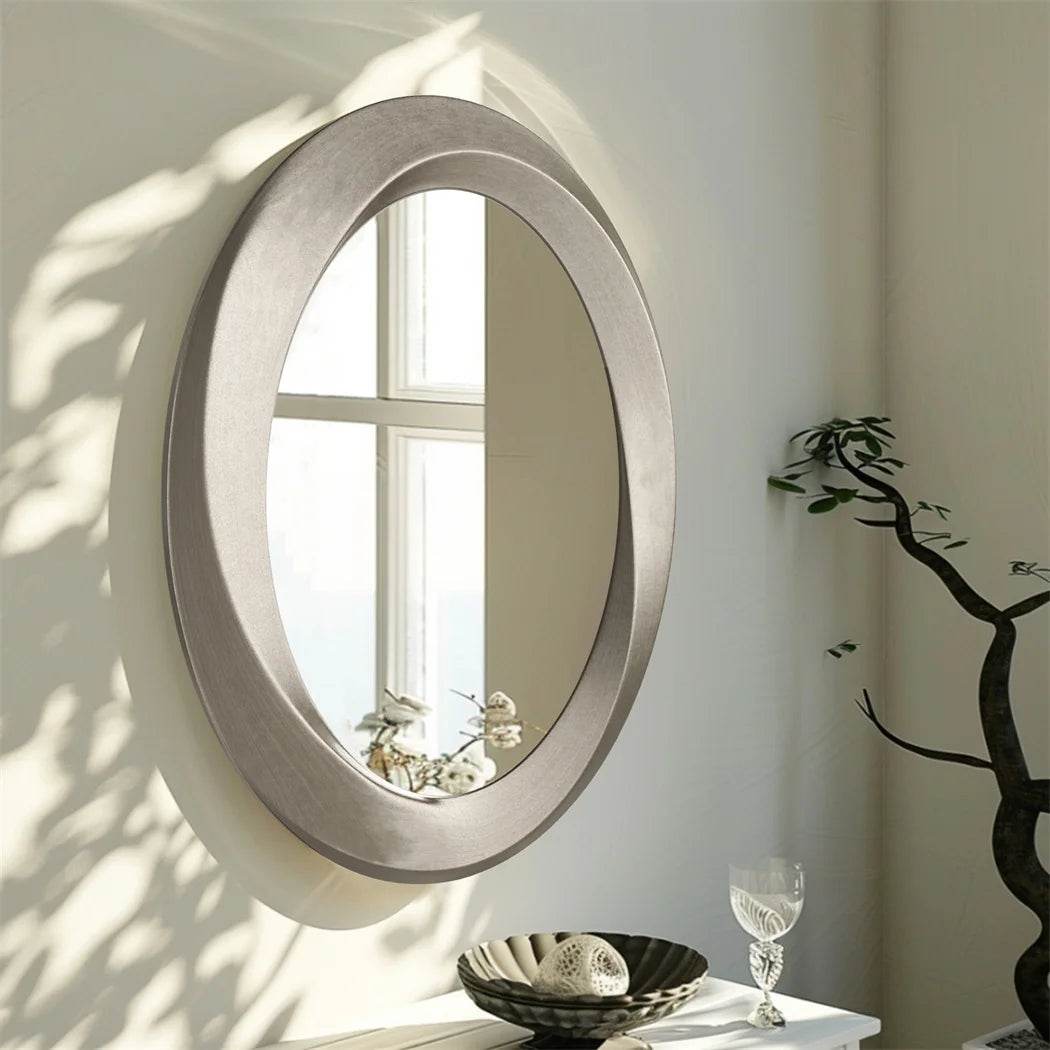 Antique Baroque Gold Oval Beveled Framed Wall Mirror - Shop Jobie