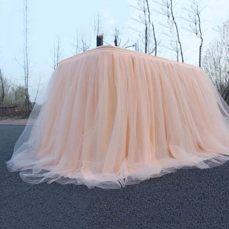 Tulle Table Skirts - Party Decor - Shop Jobie