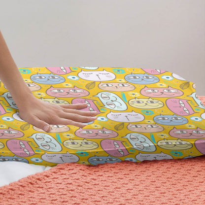 3pc Cuddly Cat Face Bedding Set - Shop Jobie