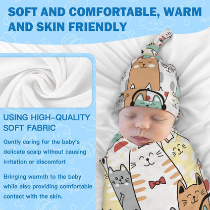 Baby Hat and Swaddle Set - Shop Jobie