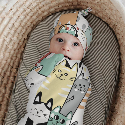 Baby Hat and Swaddle Set - Shop Jobie