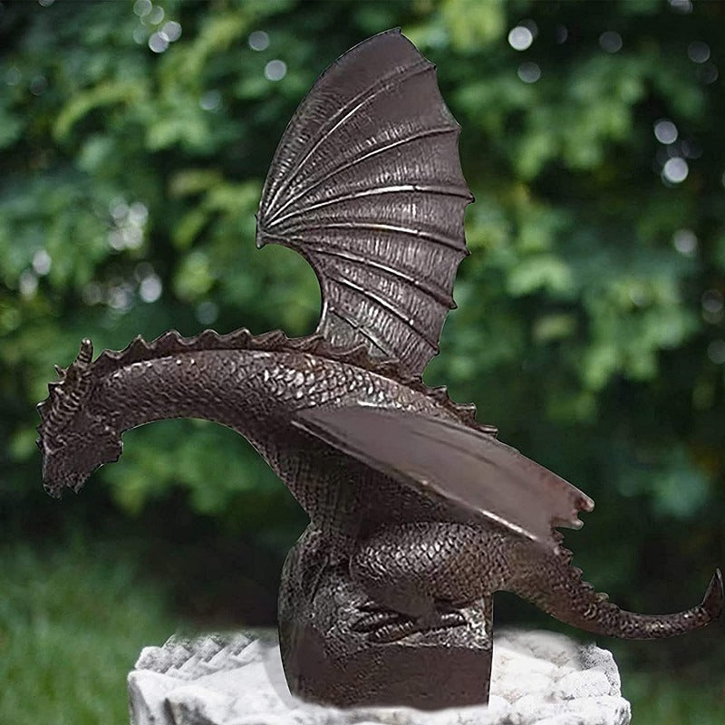 Flying Dragon Statue