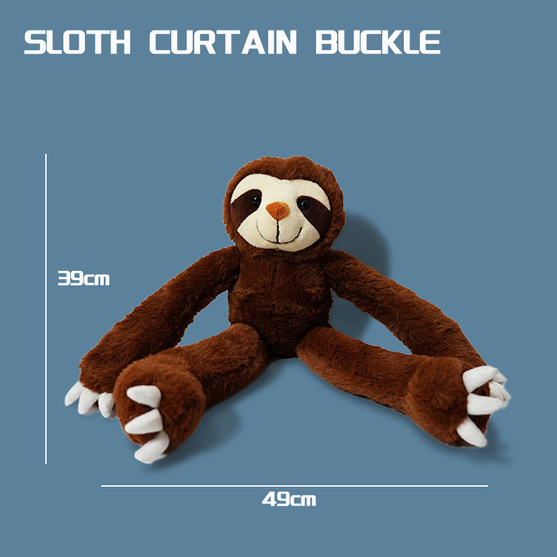 Sloth Plush Doll - Toy or Curtain Tieback or Both?