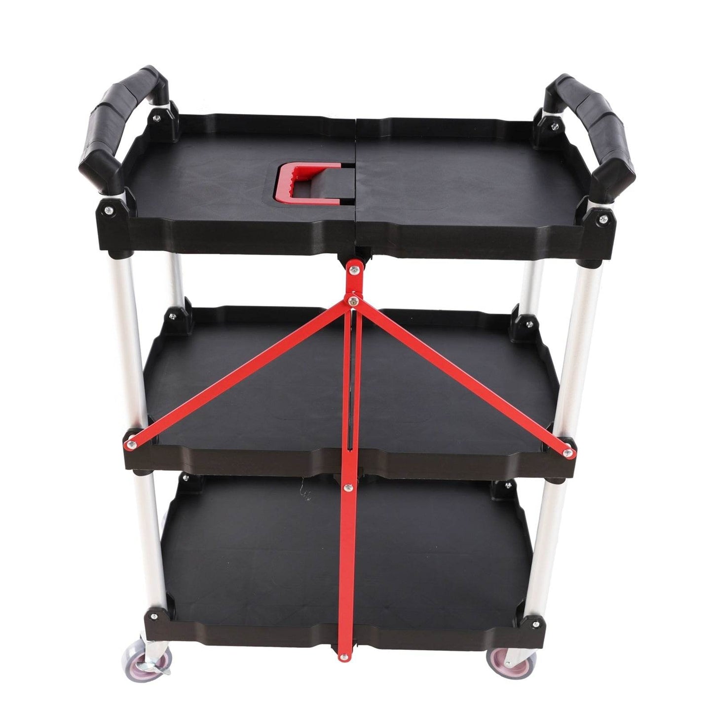 Folding Service Cart With Wheels - Shop Jobie