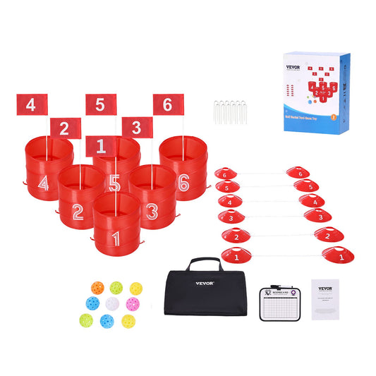 6 Hole Backyard Golf Game Set