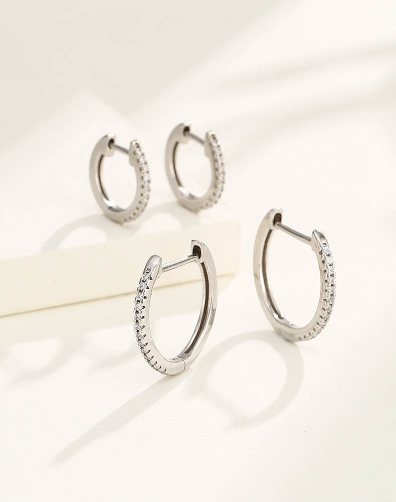 925 Sterling Silver Hoop Earrings - Shop Jobie