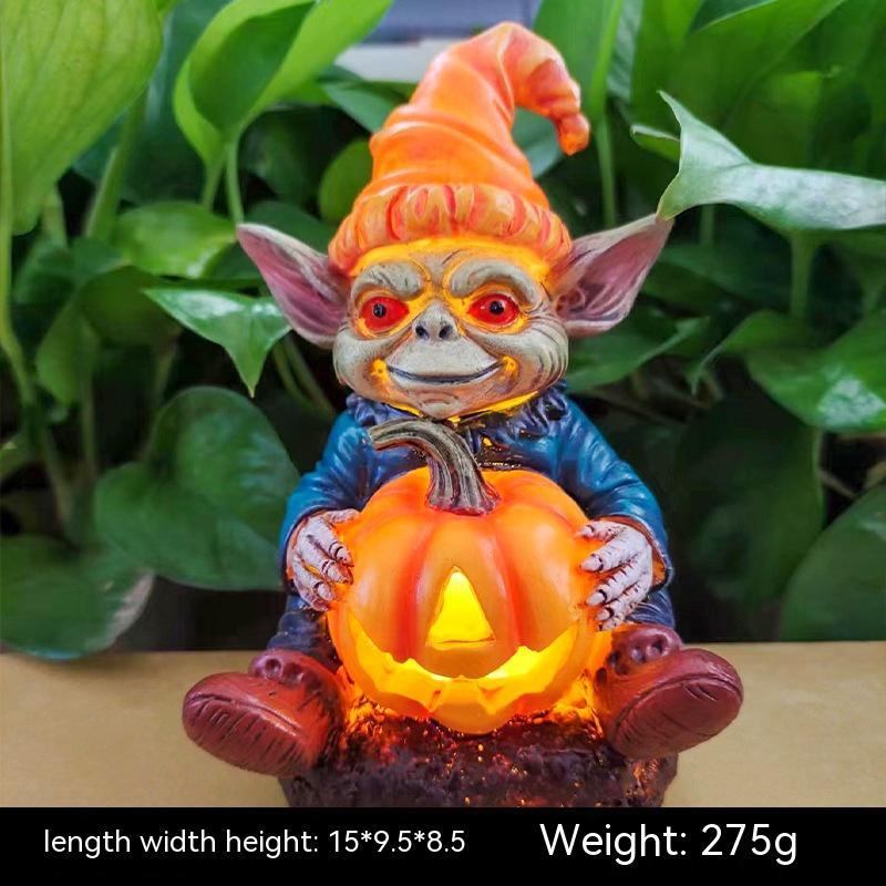 Garden Pumpkin Gnome