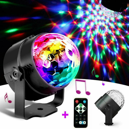 Sound Activated Disco Party Strobe LED DJ Ball