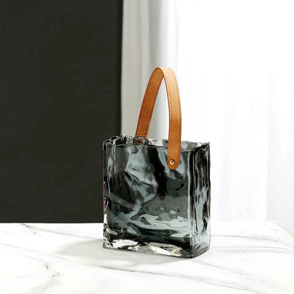 Handbag Glass Vase Design - Shop Jobie