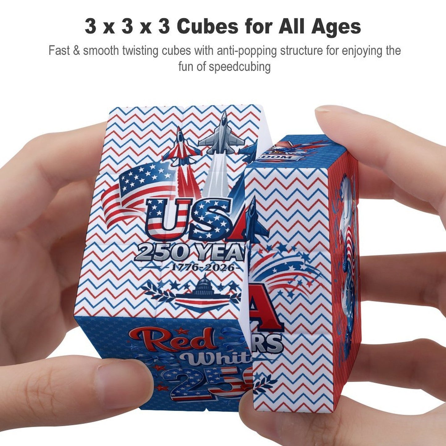 Twist, Turn & Conquer! 3×3 Magic Cube Puzzle
