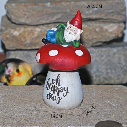 Sitting Gnome Mushroom