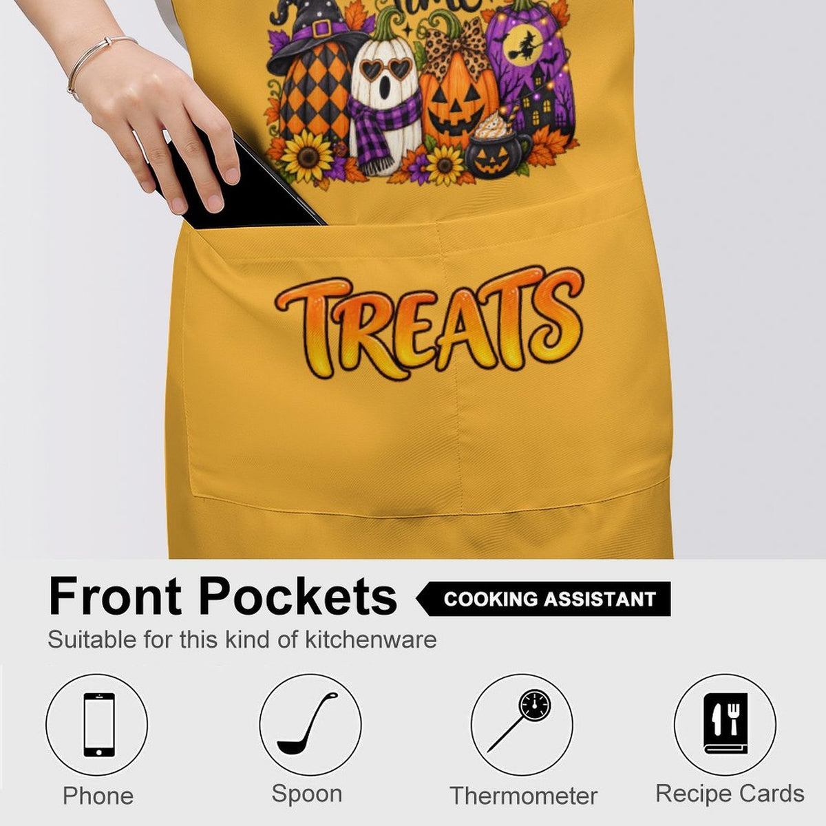 Halloween Bib Apron