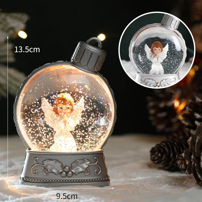 Holiday Faux Snow Globe LED Decor - Shop Jobie
