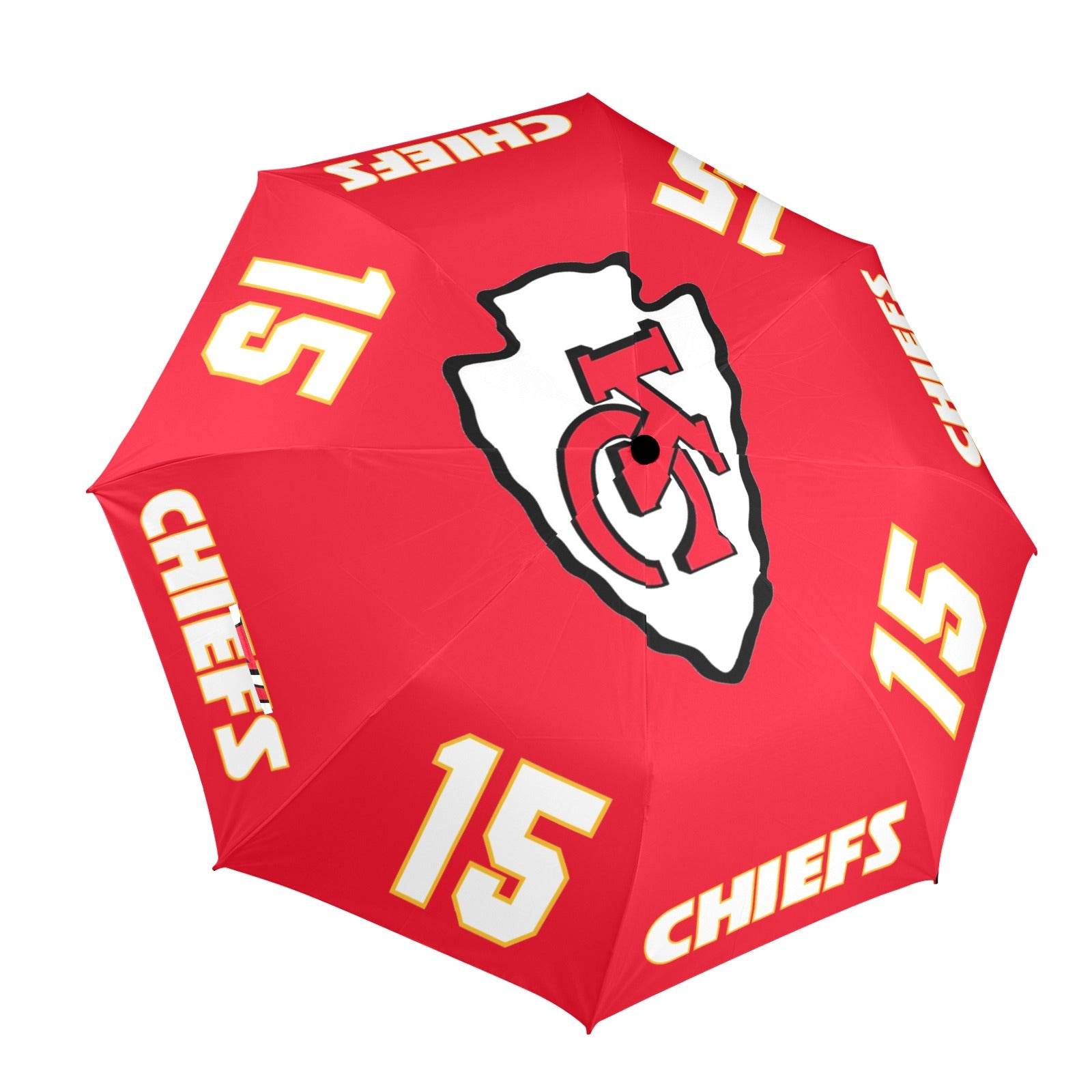 KC Chiefs Umbrella Semi-Automatic Foldable Umbrella - Shop Jobie