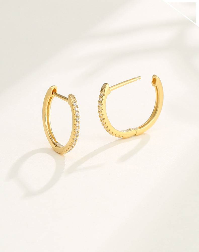 925 Sterling Silver Hoop Earrings - Shop Jobie