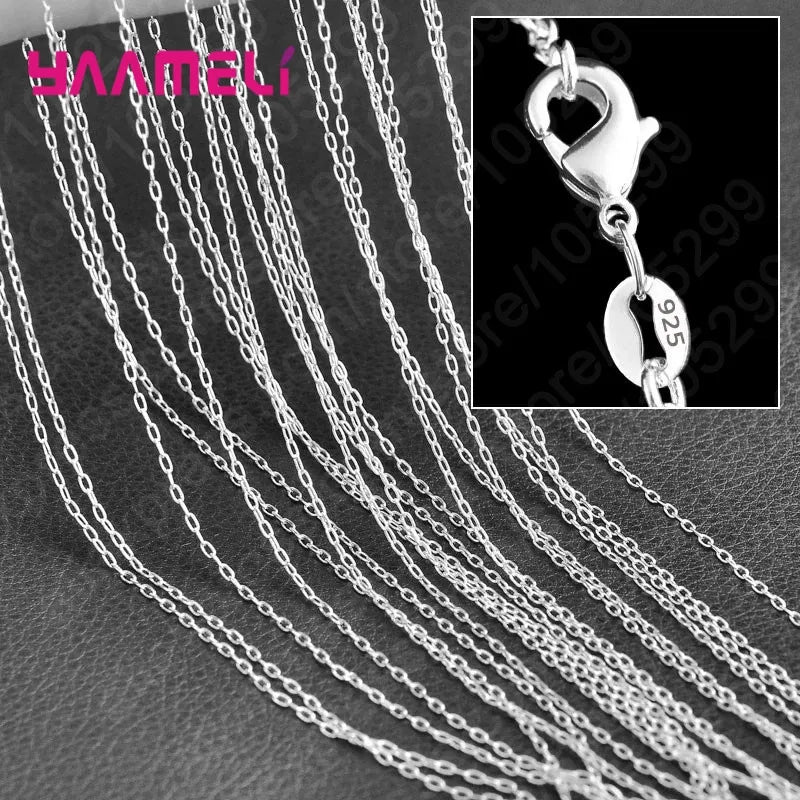 925 Sterling Silver Chains