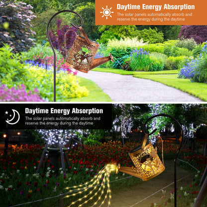 Unique & Magical Hollow Solar Watering Can