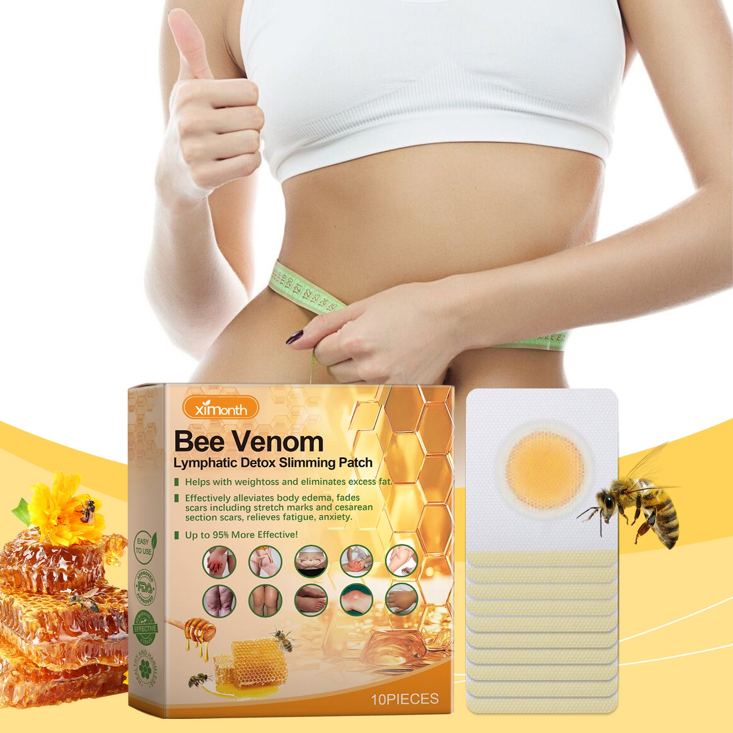Ximonth Body Slimming Paste - Bee Venom Extract