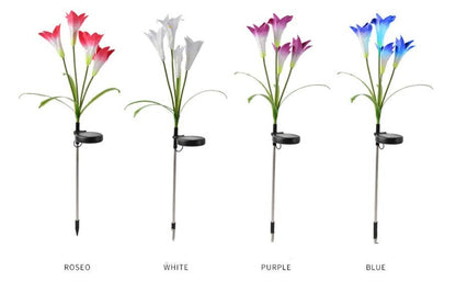 Tulip Flower Garden Solar Lighting - Shop Jobie