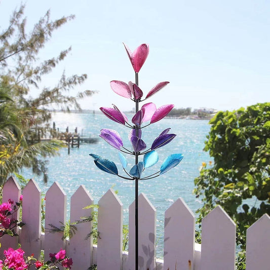 Wind Spinner - Tulip The Latest 360-degree Metal Windmill - Shop Jobie