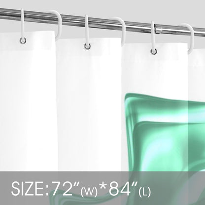Ocean Wave Green Shower Curtain 72"x84"