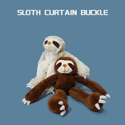 Sloth Plush Doll - Toy or Curtain Tieback or Both?
