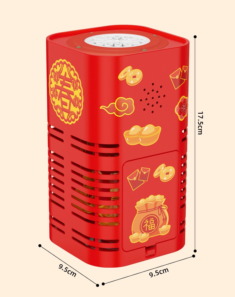 New Year Gift Fireworks Bubble Machine