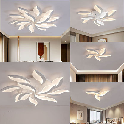 Acrylic Modern Simplicity "Eyebrow" Ceiling Light