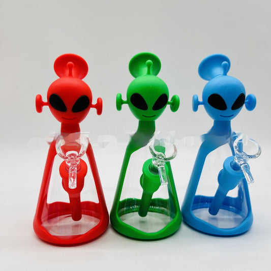 Alien Glass Silicone Herb Accessories