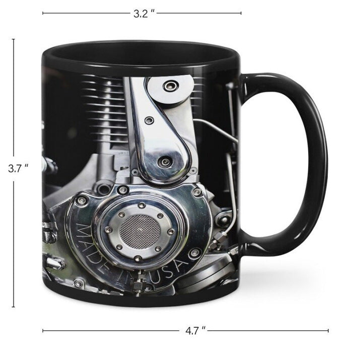 Piston Ceramic Coffee Cup