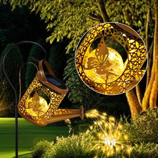 Unique & Magical Hollow Solar Watering Can