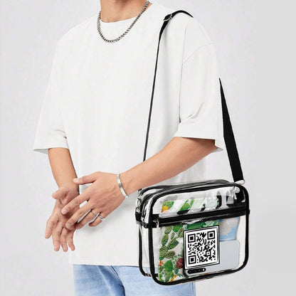 Large Clear Satchel Bag